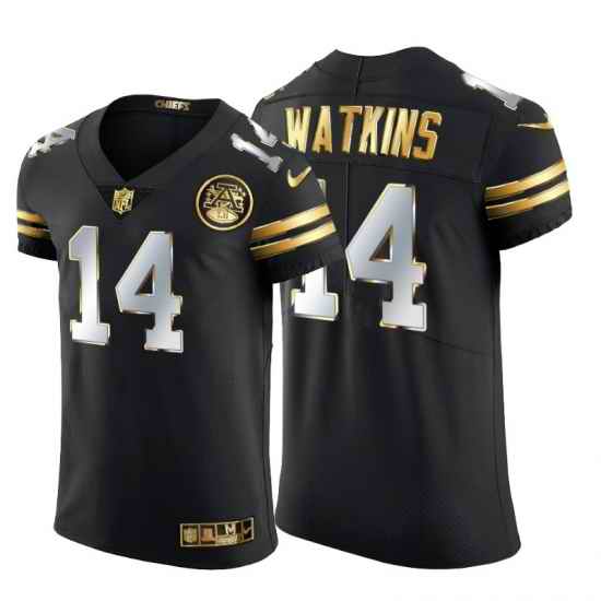 Kansas City Chiefs 14 Sammy Watkins Men Nike Black Edition Vapor Untouchable Elite NFL Jersey